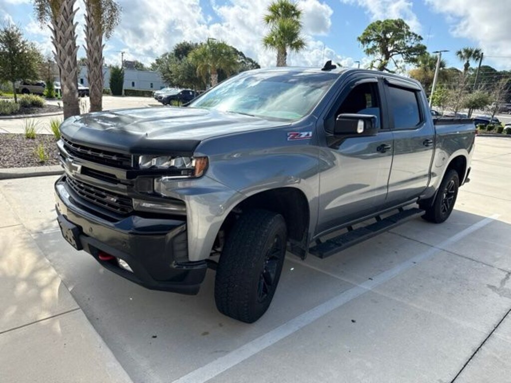 Used 2021 Chevrolet Silverado 1500 LT Trail Boss Truck Crew Cab
