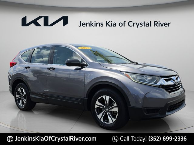Used 2017 Honda CR-V LX with VIN 5J6RW5H30HL003146 for sale in Crystal River, FL