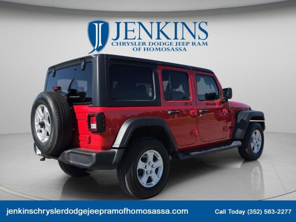 Used 2022 Jeep Wrangler Unlimited Sport S SUV