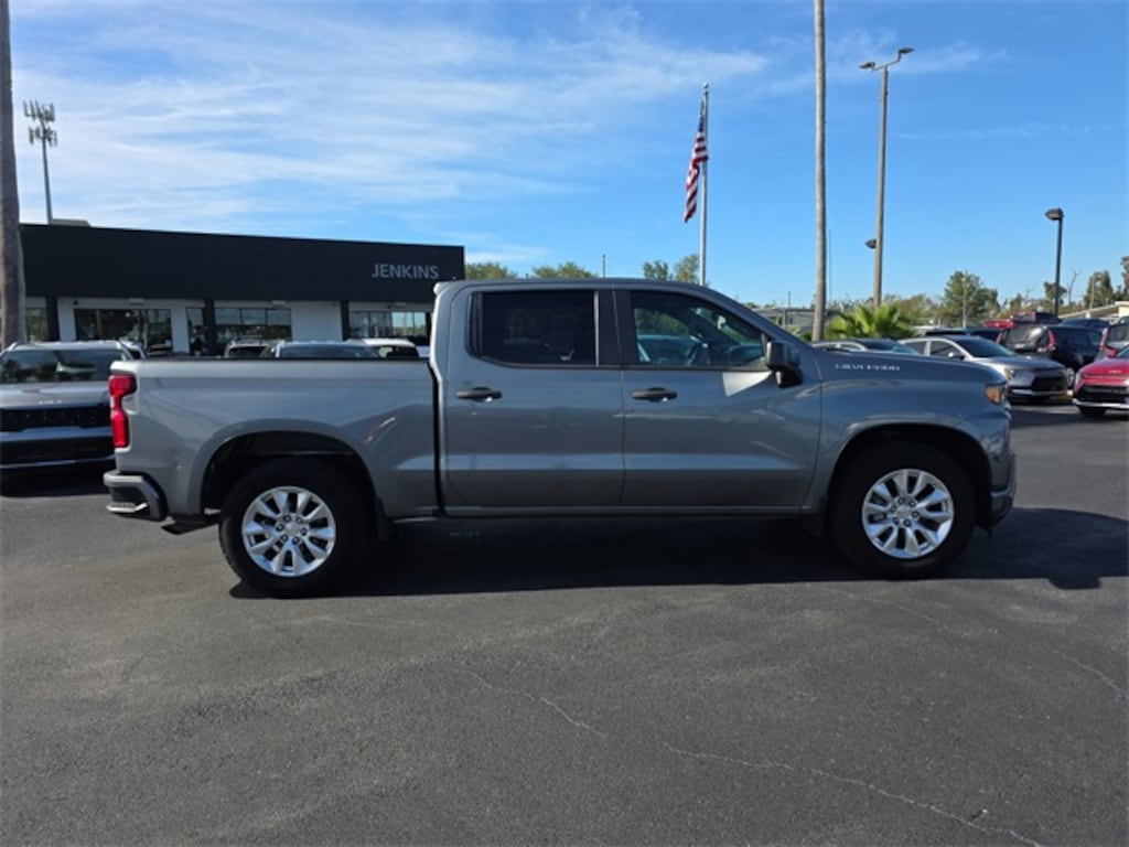 Used 2021 Chevrolet Silverado 1500 Custom Truck Crew Cab