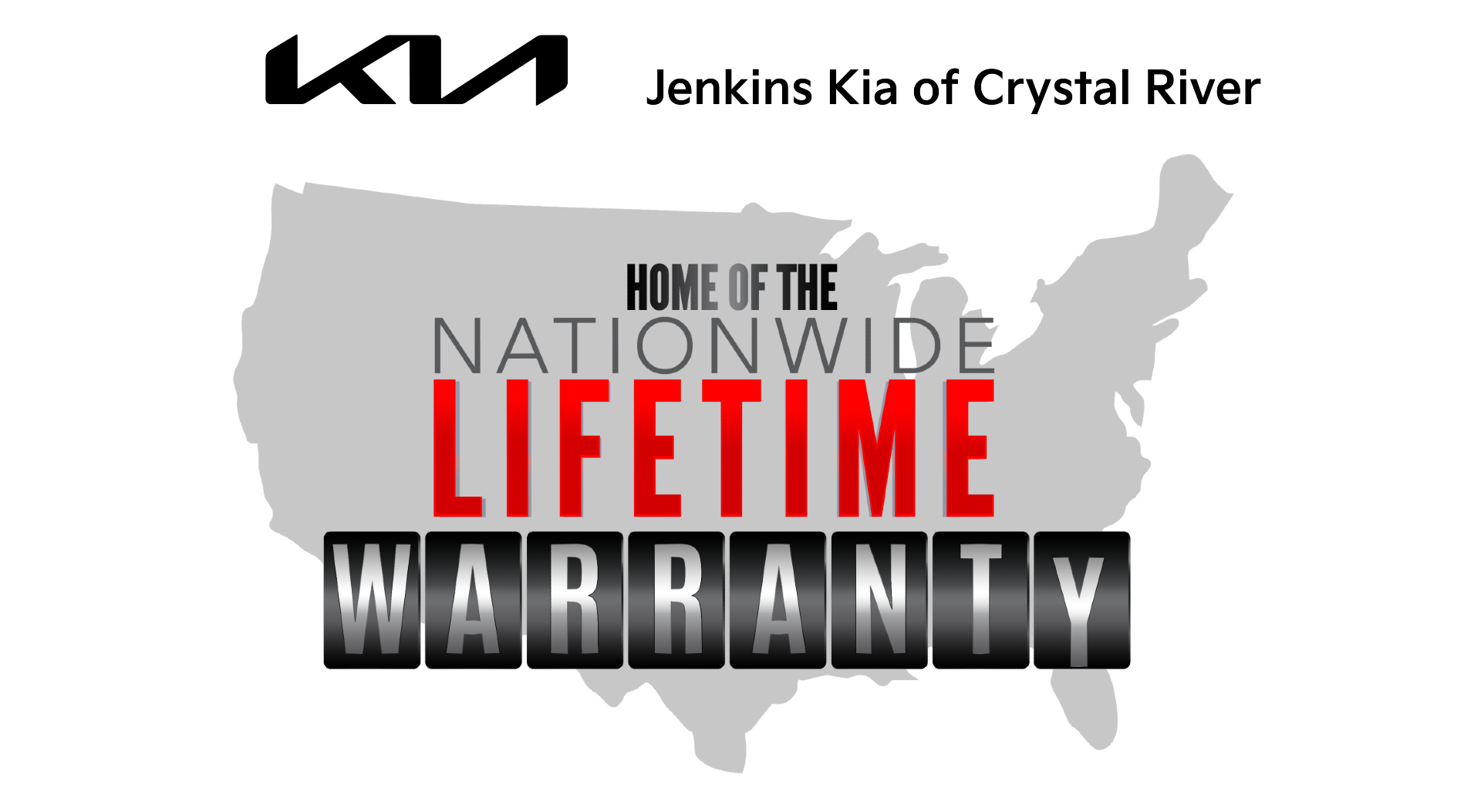 Jenkins Kia of Ocala Nationwide Lifetime Warranty