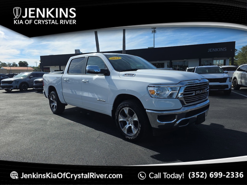 Used 2024 Ram 1500 Laramie Truck Crew Cab