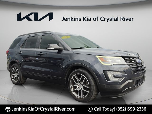 Used 2017 Ford Explorer Sport with VIN 1FM5K8GT3HGC03168 for sale in Crystal River, FL