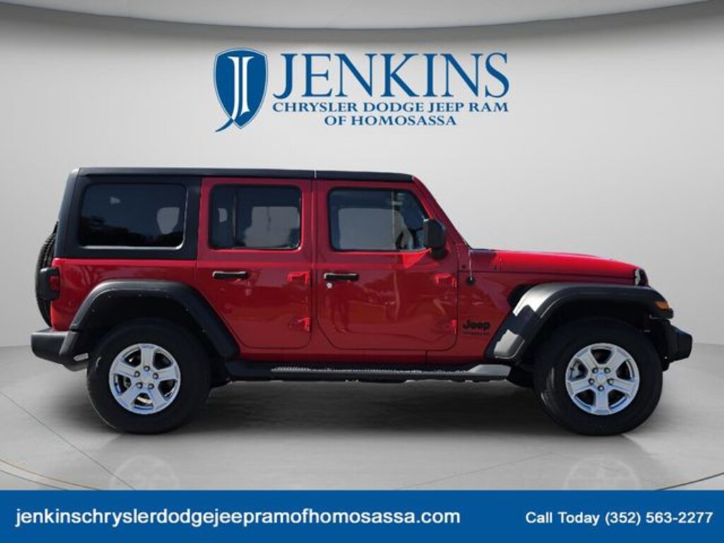 Used 2022 Jeep Wrangler Unlimited Sport S SUV