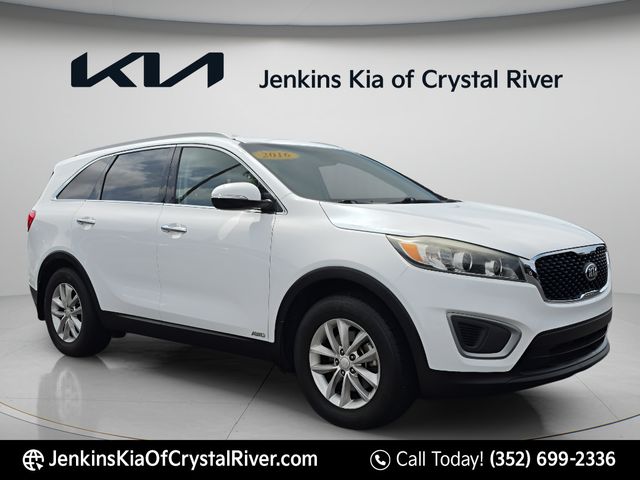 Used 2016 Kia Sorento LX with VIN 5XYPGDA31GG059802 for sale in Crystal River, FL