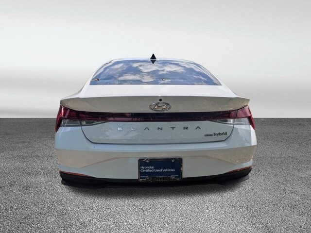 2023 Hyundai Elantra Hybrid Blue photo 3