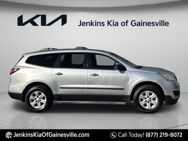 Used 2017 Chevrolet Traverse LS with VIN 1GNKRFKD6HJ255654 for sale in Gainesville, FL