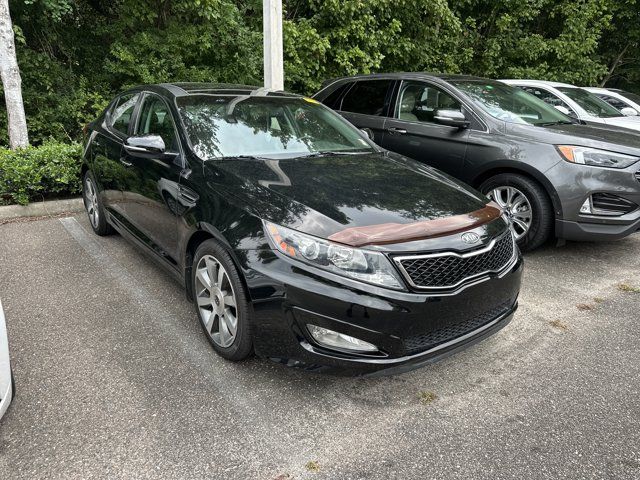 Used 2012 Kia Optima SX with VIN 5XXGR4A62CG015388 for sale in Gainesville, FL