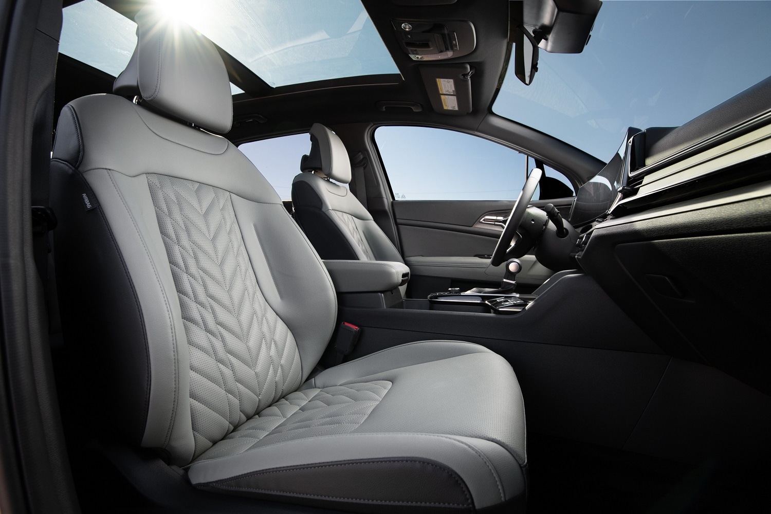 Interior Space in the Kia Sportage