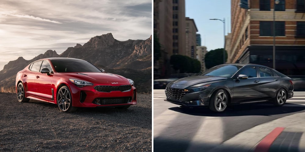 Kia Stinger vs Hyundai Elantra