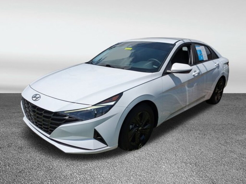 Used 2023 Hyundai Elantra Hybrid Blue Sedan