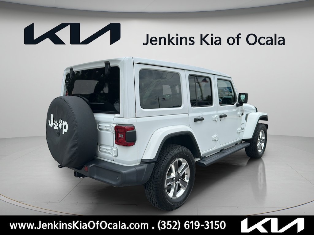 Used 2021 Jeep Wrangler Unlimited Sahara SUV