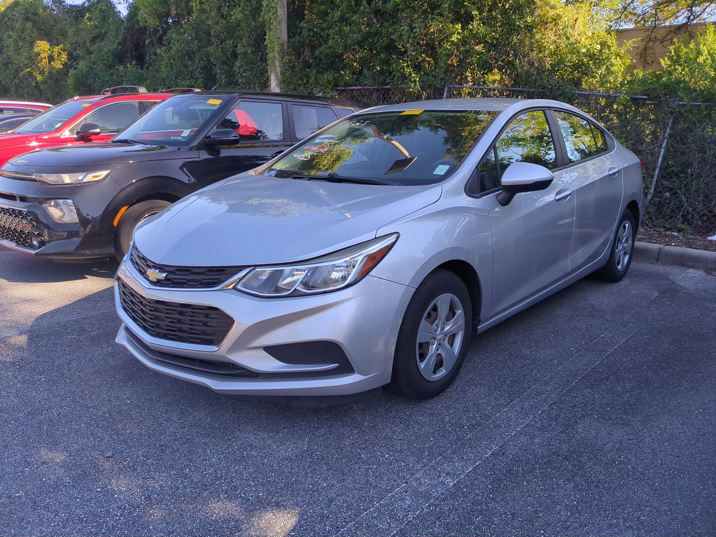 Used 2017 Chevrolet Cruze LS with VIN 1G1BC5SM7H7197385 for sale in Ocala, FL