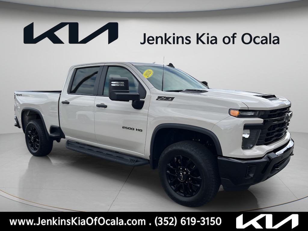 Used 2026 Chevrolet Silverado 2500 HD Custom Truck Crew Cab