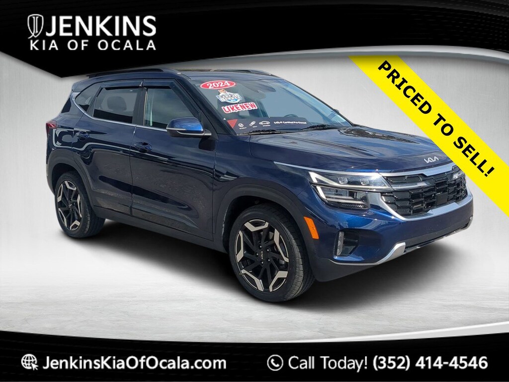 Certified 2024 Kia Seltos SX SUV