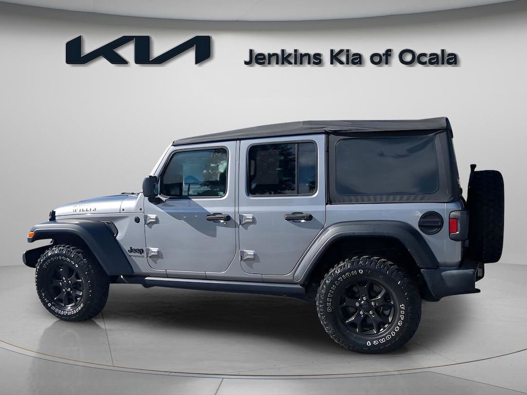 Used 2021 Jeep Wrangler Unlimited Willys SUV