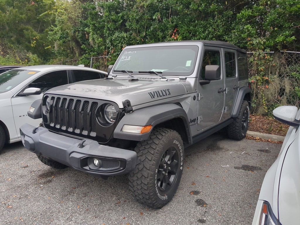Used 2021 Jeep Wrangler Unlimited Willys SUV