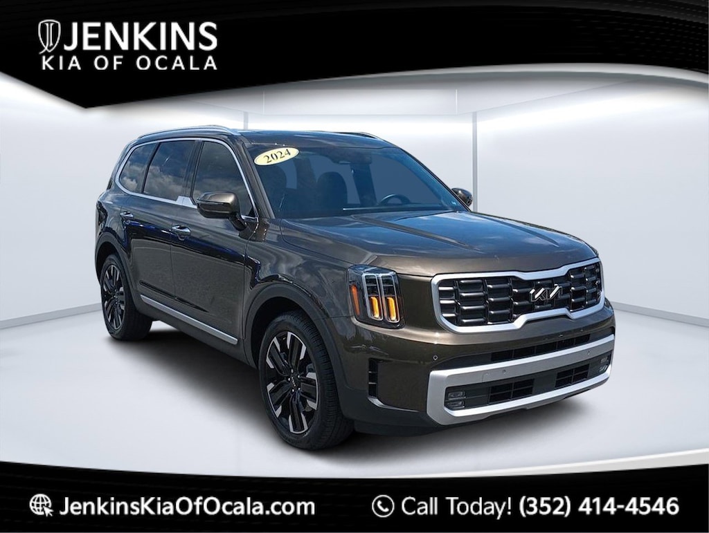 2024 Used Kia Telluride For Sale Leesburg Near Orlando 9L35045A