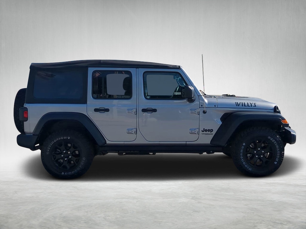 Used 2021 Jeep Wrangler Unlimited Willys SUV