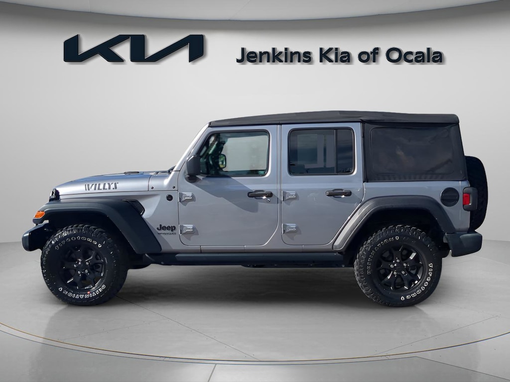 Used 2021 Jeep Wrangler Unlimited Willys SUV