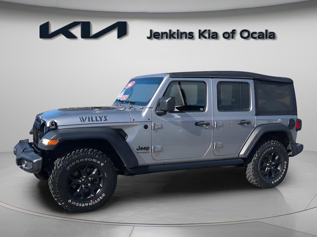 Used 2021 Jeep Wrangler Unlimited Willys SUV