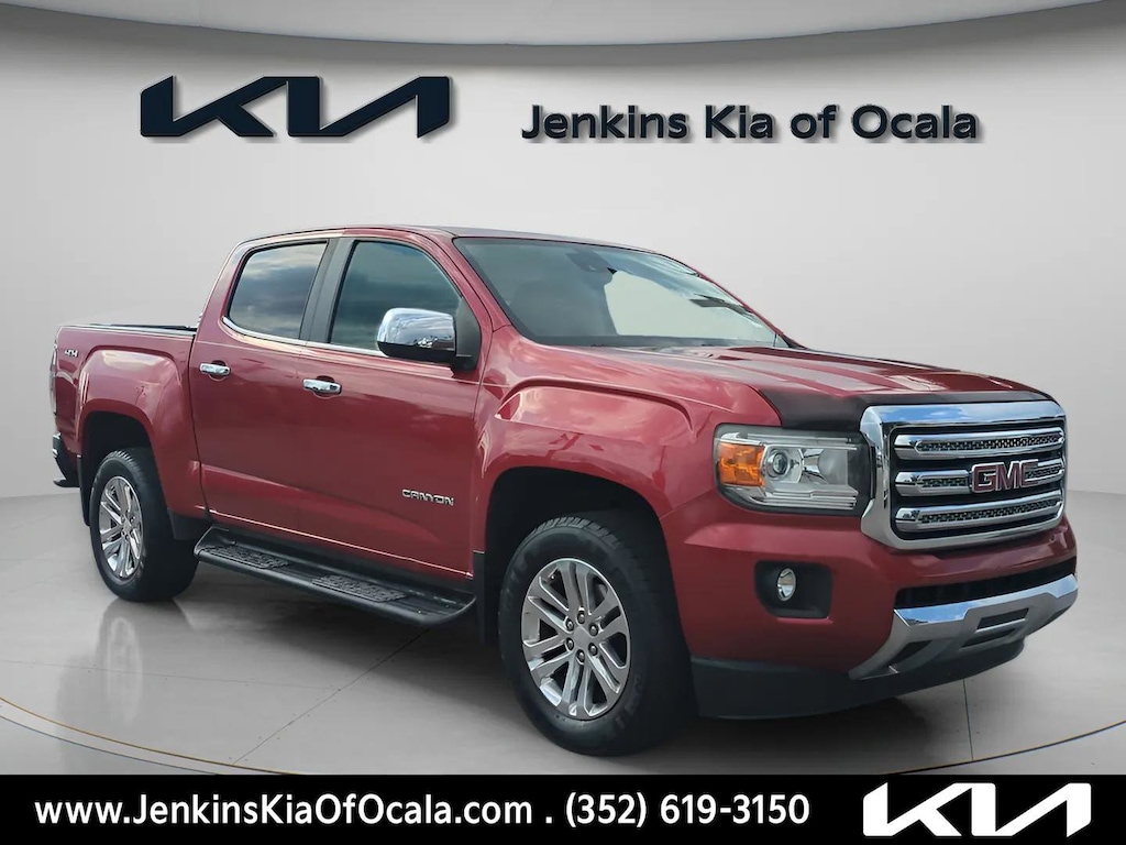 Used 2016 GMC Canyon 4WD SLT Truck Crew Cab