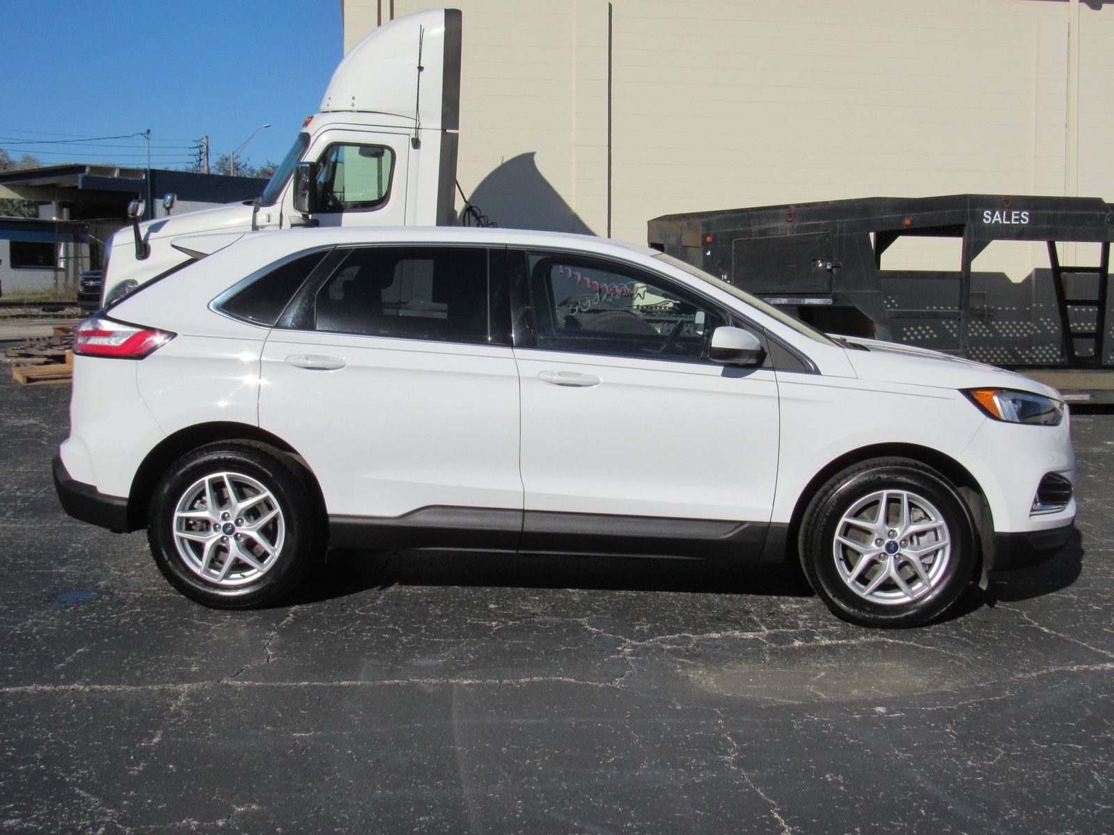 Used 2022 Ford Edge SEL with VIN 2FMPK4J91NBB03149 for sale in Lakeland, FL