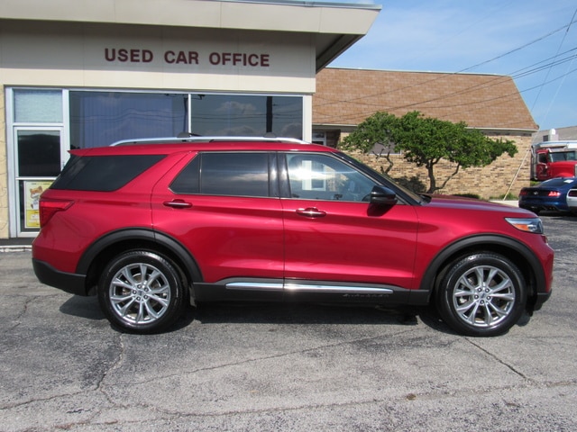 Used 2020 Ford Explorer Limited with VIN 1FMSK8FH4LGA60871 for sale in Lakeland, FL