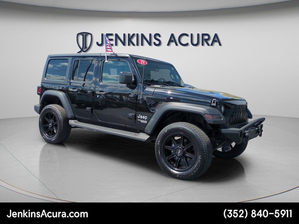 Used 2019 Jeep Wrangler Unlimited Sport S SUV