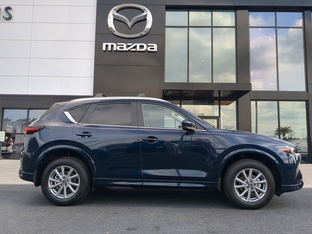 Certified 2024 Mazda CX-5 S Select Package with VIN JM3KFBBLXR0451211 for sale in Ocala, FL
