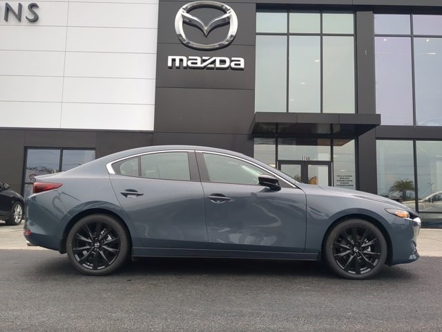 Certified 2024 Mazda Mazda3 Carbon Edition with VIN 3MZBPBCM0RM408648 for sale in Ocala, FL