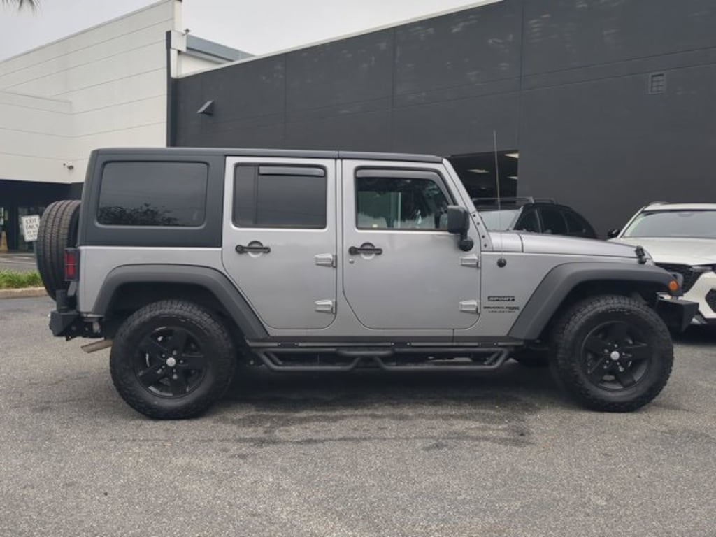 Used 2018 Jeep Wrangler JK Unlimited Sport 4x4 SUV