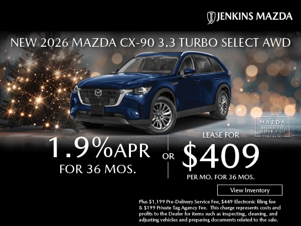 New Mazda Vehicles for Sale in Ocala | Jenkins Mazda of Ocala