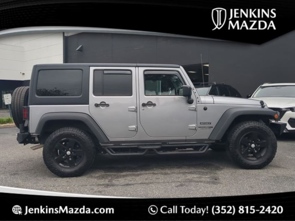 Used 2018 Jeep Wrangler JK Unlimited Sport 4x4 SUV
