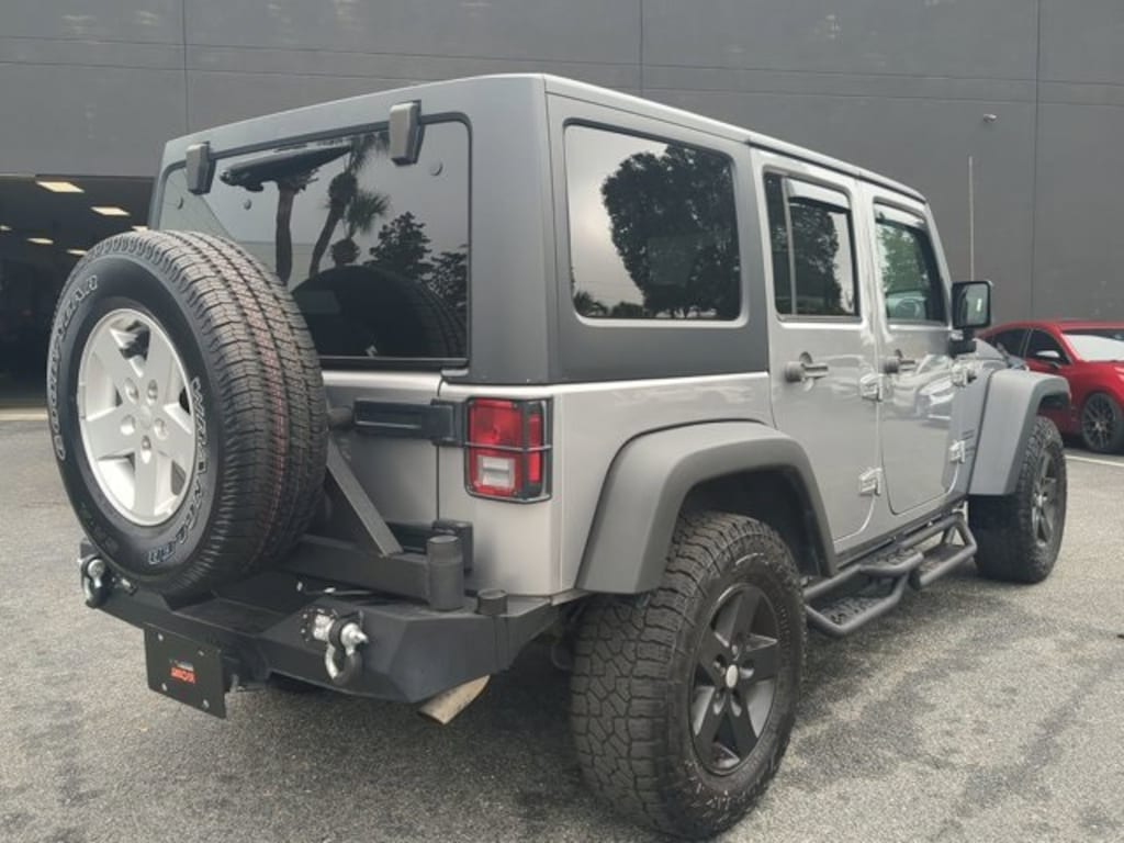 Used 2018 Jeep Wrangler JK Unlimited Sport 4x4 SUV
