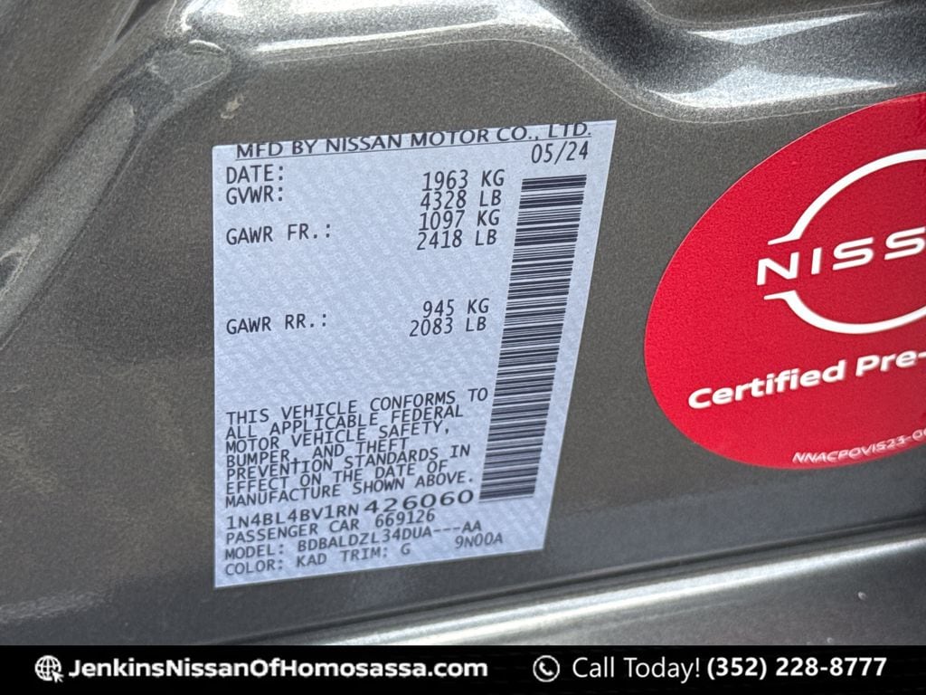 2024 Nissan Altima S - Photo 18