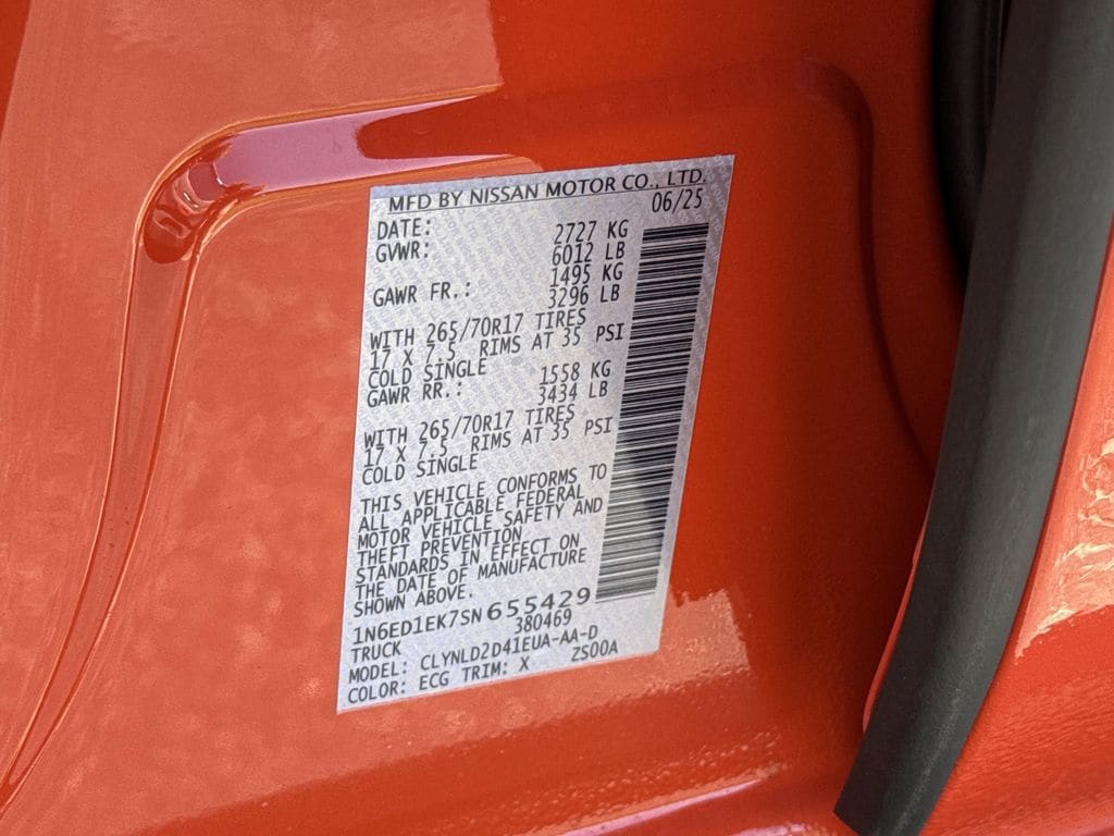 2025 Nissan Frontier PRO-4X - Photo 34