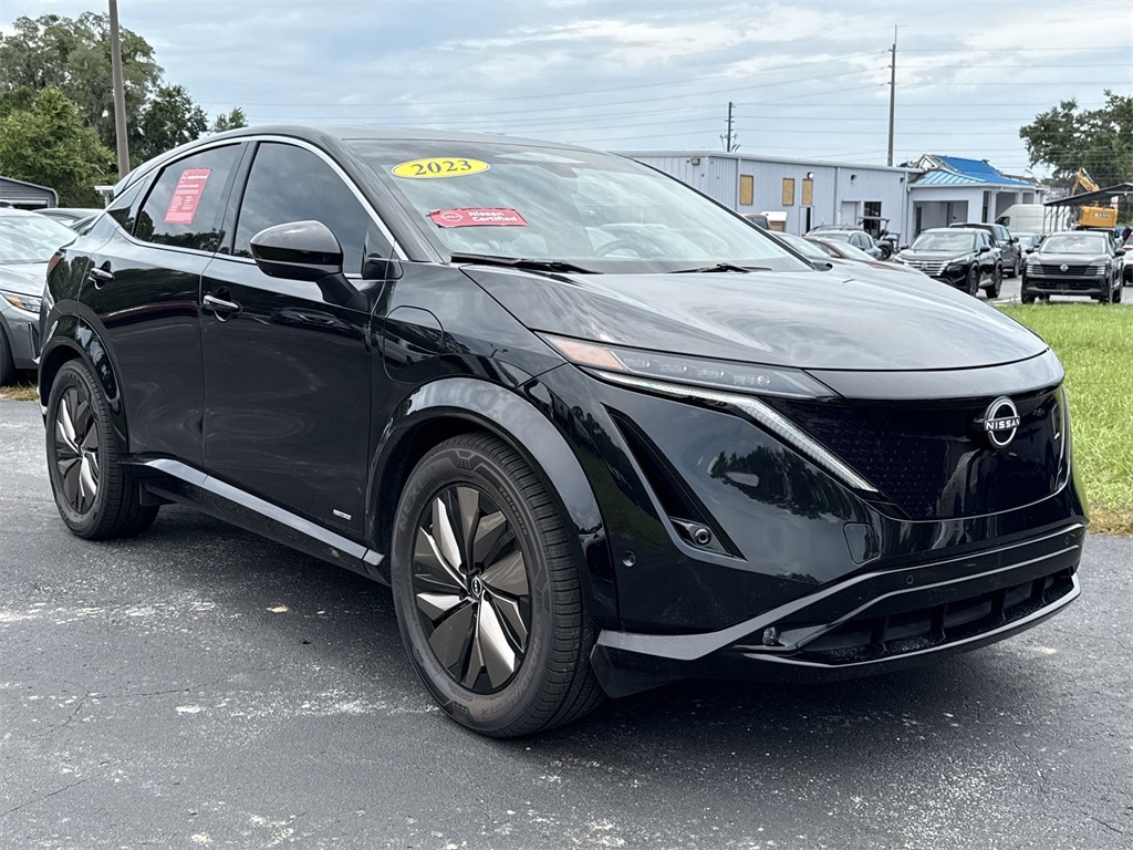 Certified 2023 Nissan Ariya Premiere with VIN JN1BF0BAXPM408654 for sale in Homosassa, FL