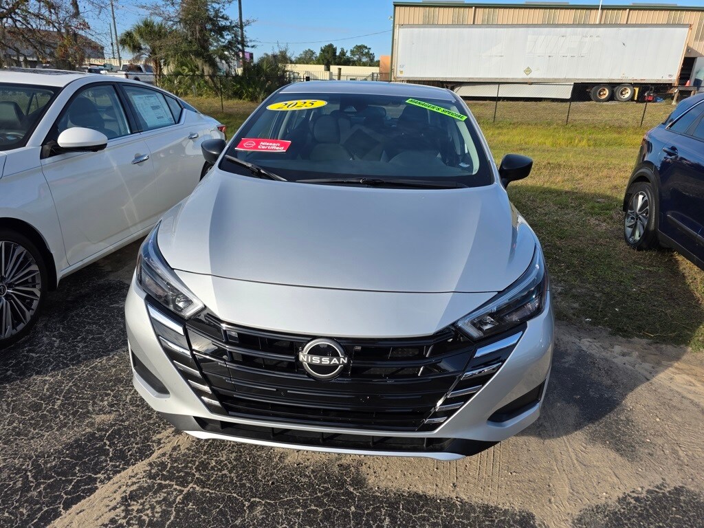 Certified 2025 Nissan Versa 1.6 S Sedan