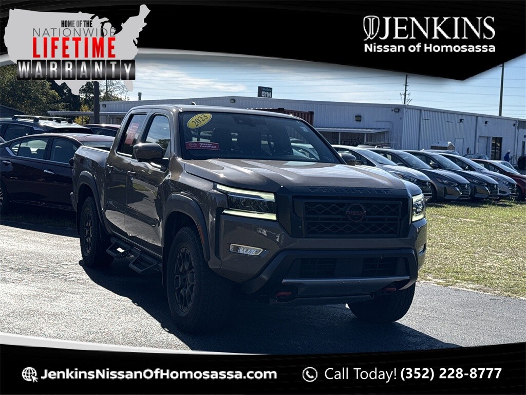 Certified 2023 Nissan Frontier PRO-4X Truck Crew Cab