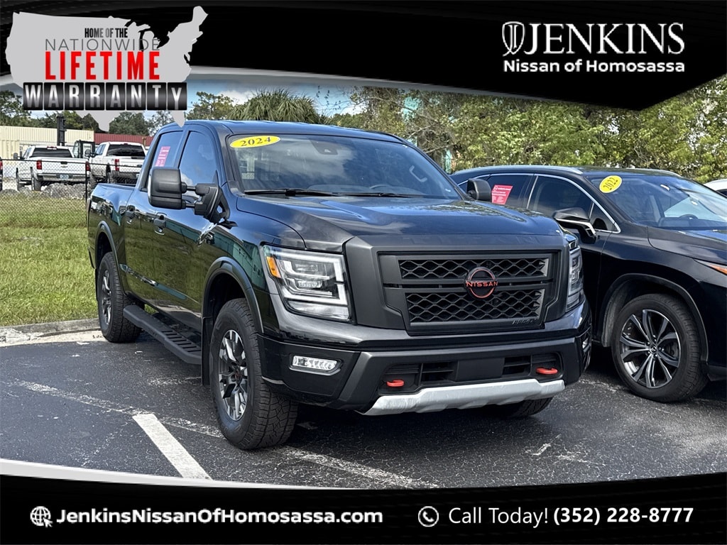 Certified 2024 Nissan Titan PRO-4X Truck Crew Cab