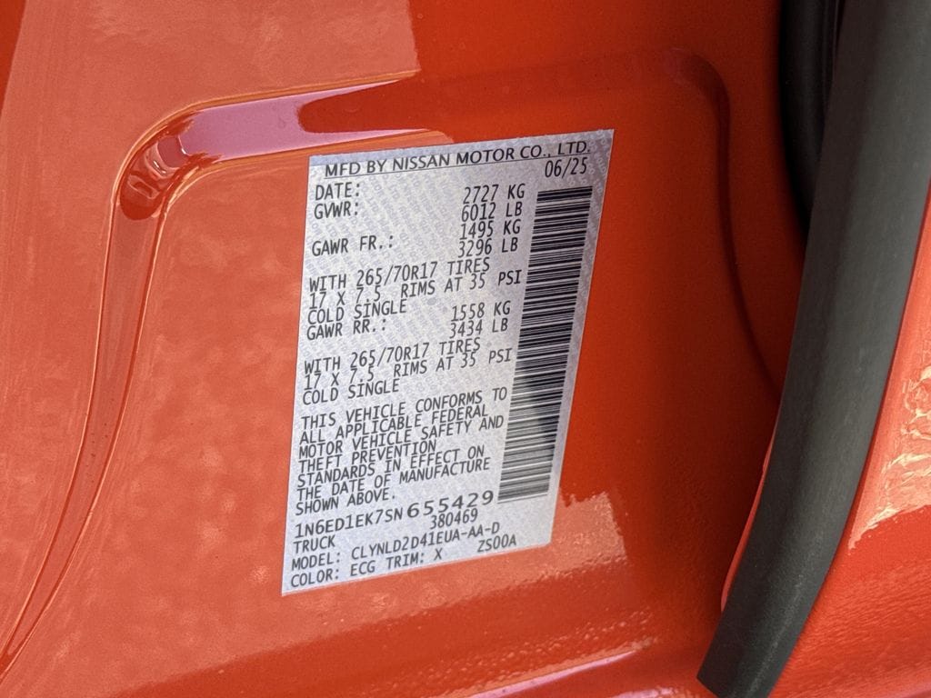 2025 Nissan Frontier PRO-4X - Photo 35