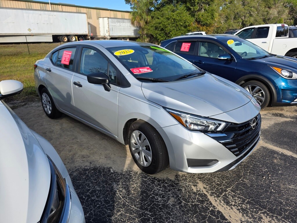 Certified 2025 Nissan Versa 1.6 S Sedan