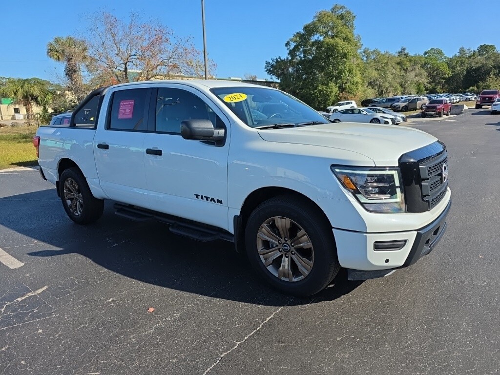 Certified 2024 Nissan Titan SV Truck Crew Cab