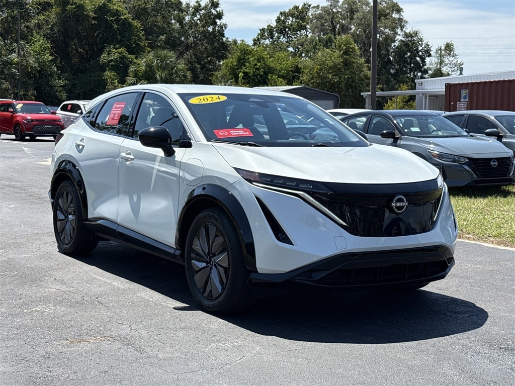 Certified 2024 Nissan ARIYA Engage with VIN JN1AF0BA7RM431890 for sale in Homosassa, FL