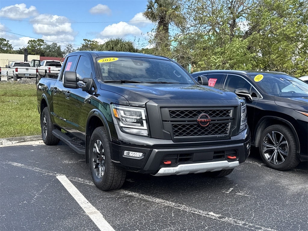 Certified 2024 Nissan Titan PRO-4X Truck Crew Cab