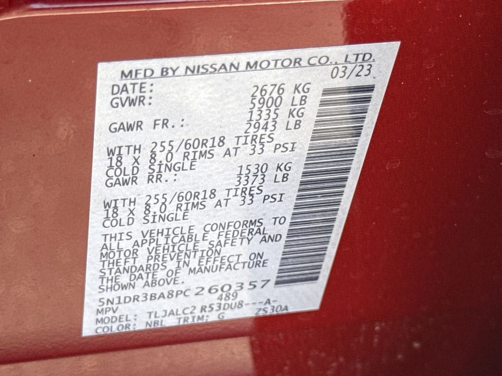 2023 Nissan Pathfinder SV - Photo 46