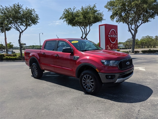 Used 2021 Ford Ranger XLT with VIN 1FTER4EH9MLD74483 for sale in Leesburg, FL
