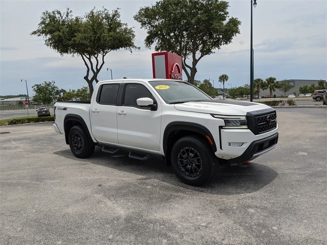 Certified 2023 Nissan Frontier PRO-4X with VIN 1N6ED1EK2PN644104 for sale in Leesburg, FL