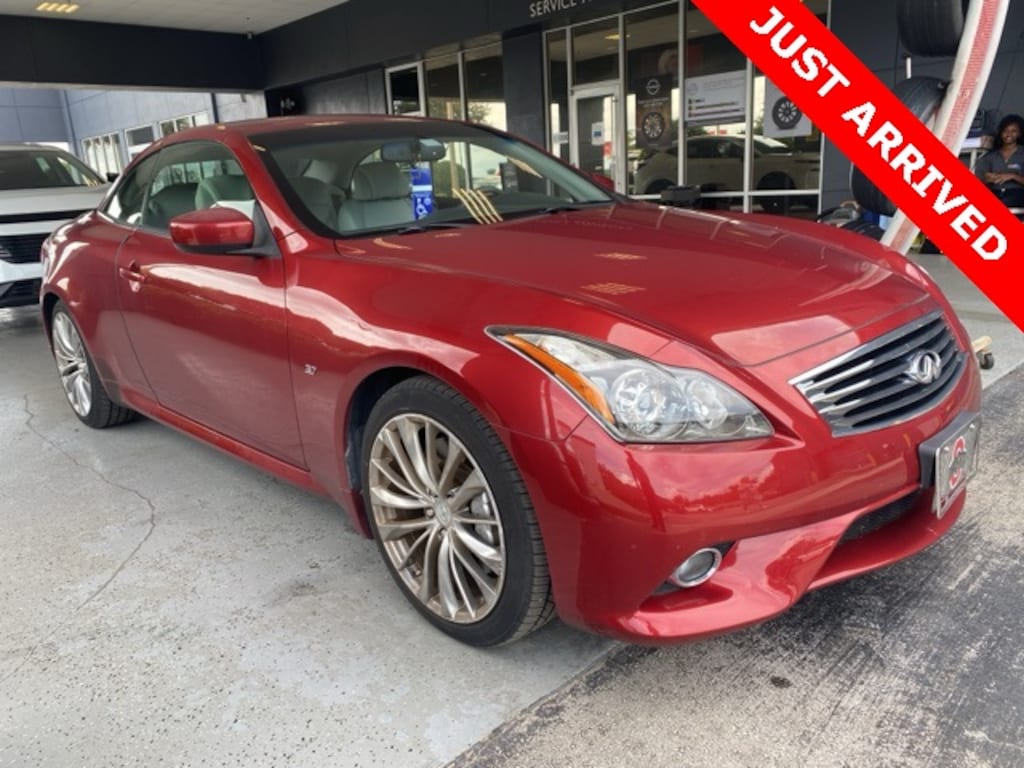 Used 2014 INFINITI Q60 with Premium Package and Navigation Package Convertible